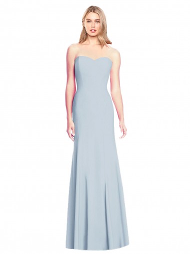 Shop Sweetheart Strapless Flared Skirt Maxi Prom Dress