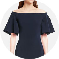 Shop Short Sleeves Prom Dresses